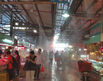 廣州市海珠區(qū)沙園西華綜合市場(chǎng)噴霧降溫系統(tǒng)